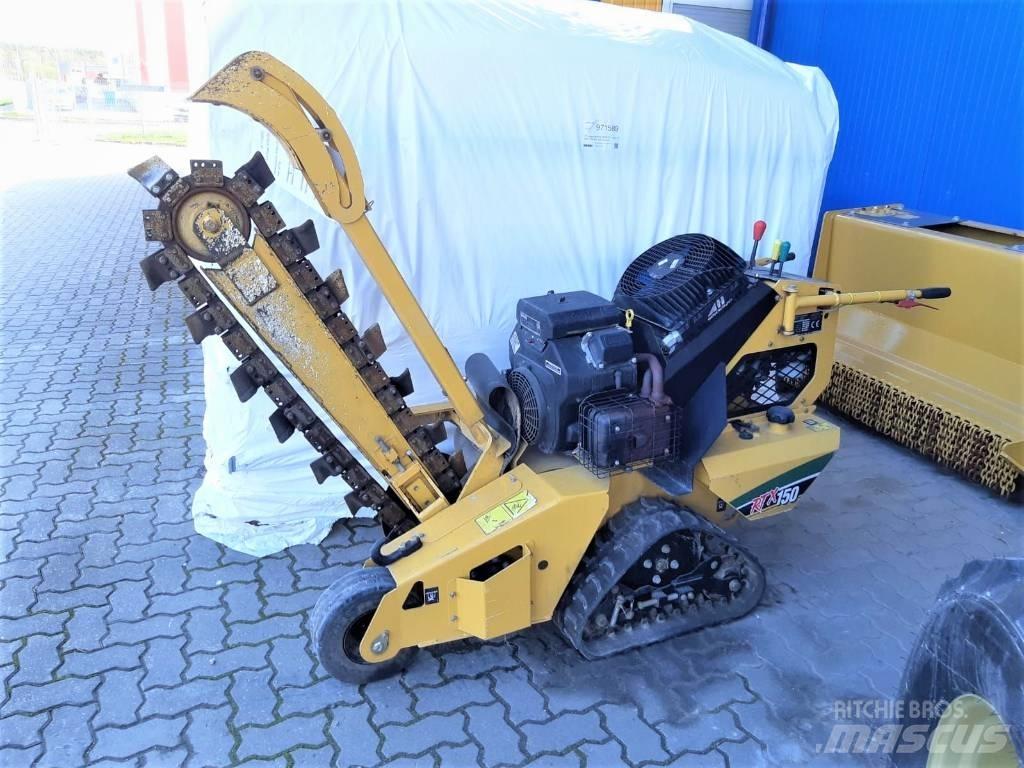 Vermeer RTX150 Freze za kopanje jarkov Trenčerji