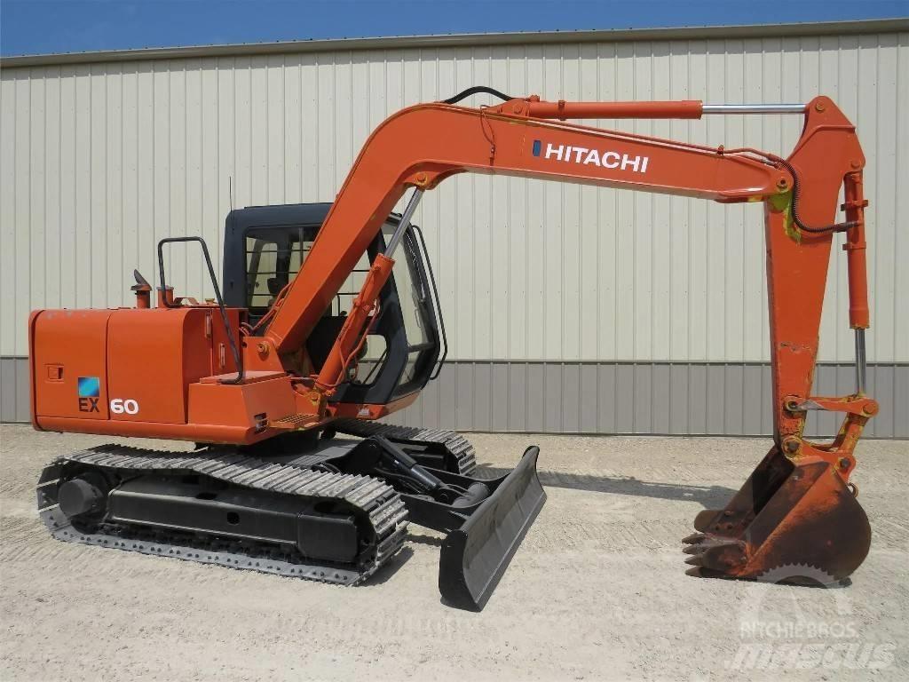 Hitachi EX 60 Mini bagri <7t