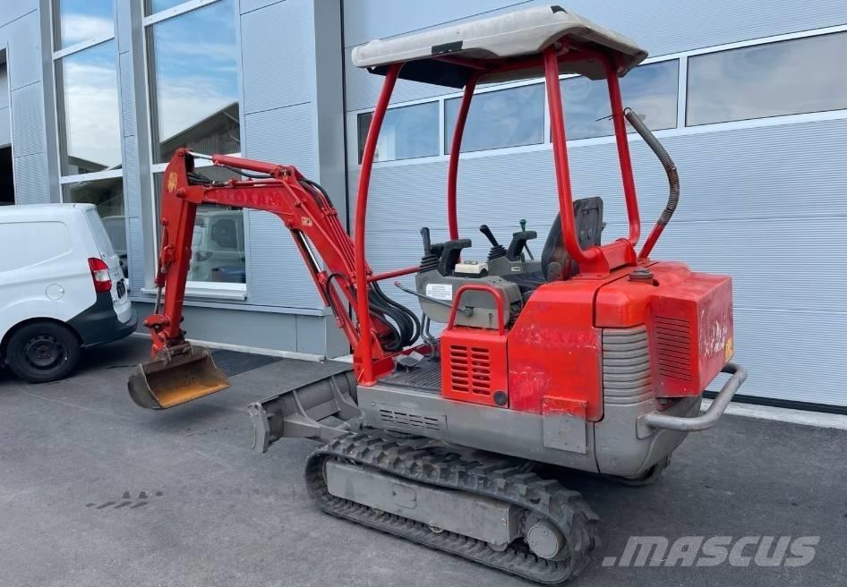 Takeuchi TB 016 Mini bagri <7t