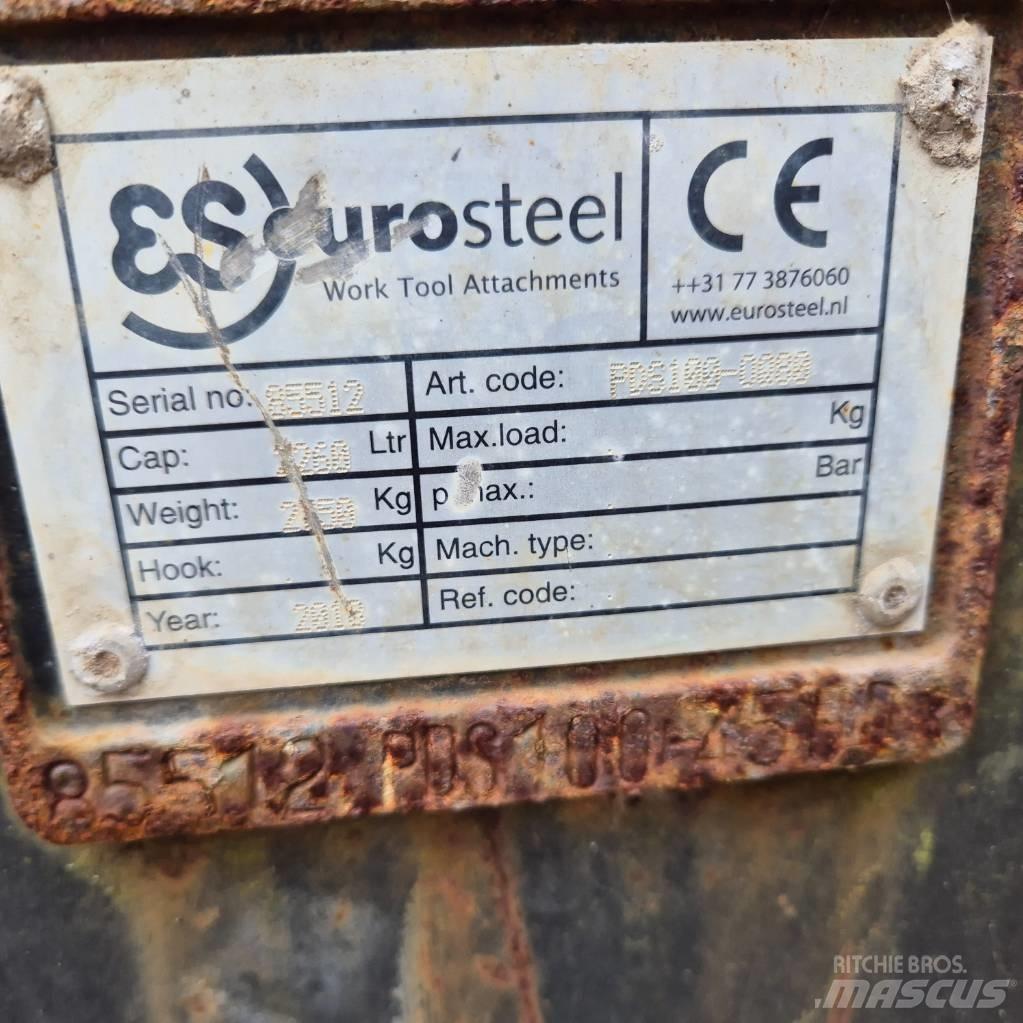 Eurosteel bucket Presejalne žlice