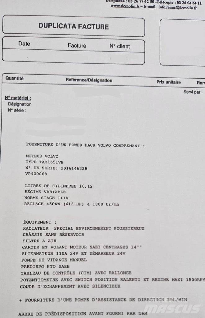 Volvo moteur Motorji