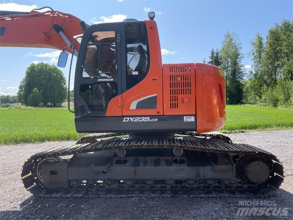 Doosan DX 235 LCR Bagri goseničarji