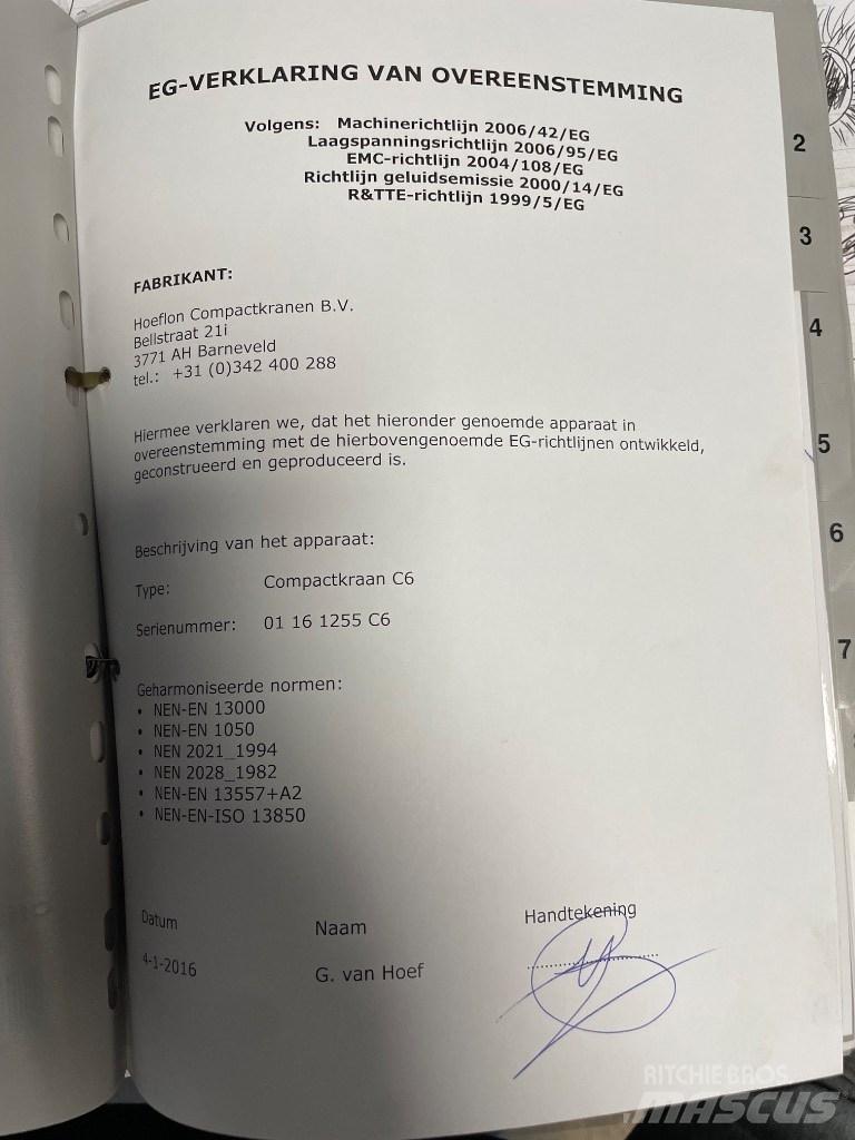 Hoeflon C 6 SOLD Mini žerjavi