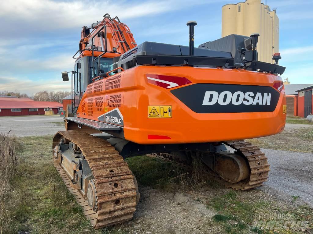 Doosan DX 530 LC-7 Bagri goseničarji