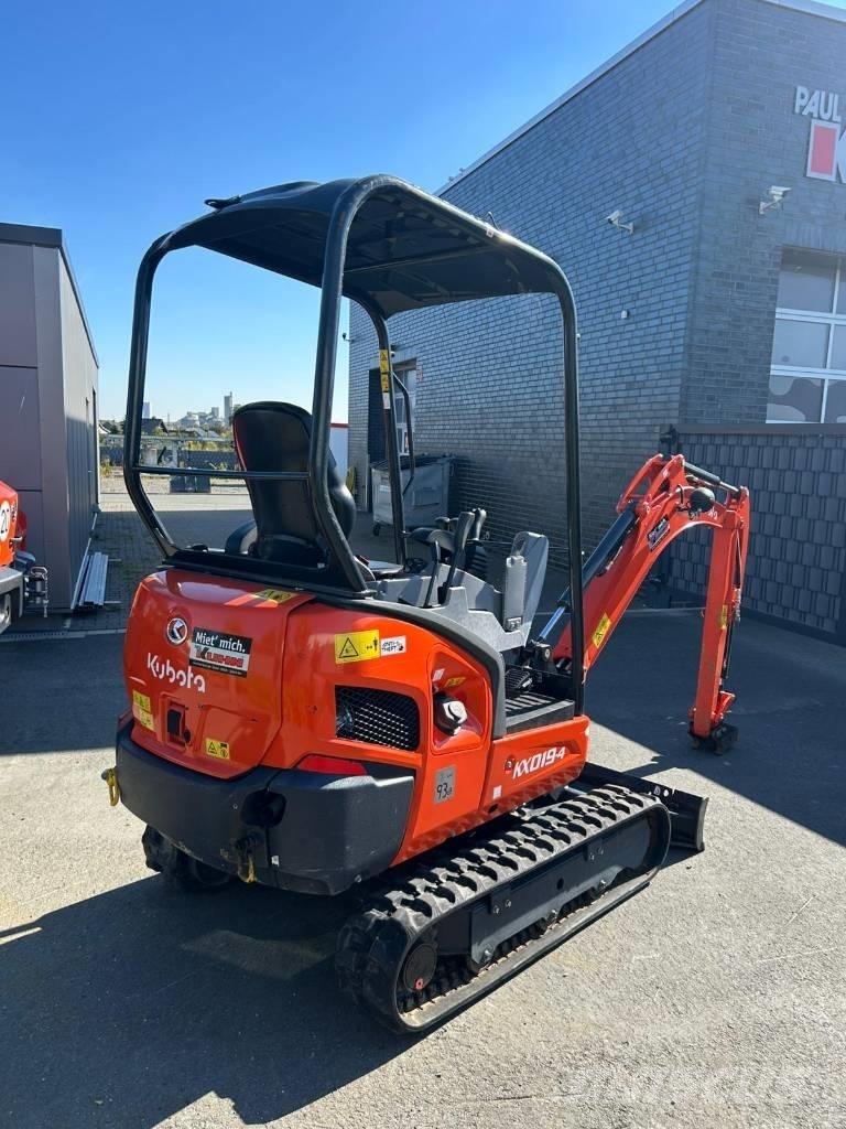 Kubota KX019-4 HGL Mini bagri <7t