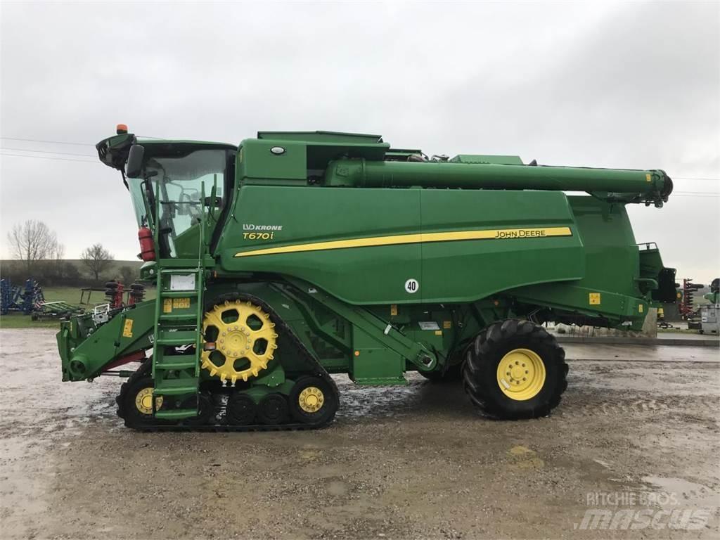 John Deere T670 Kombajni