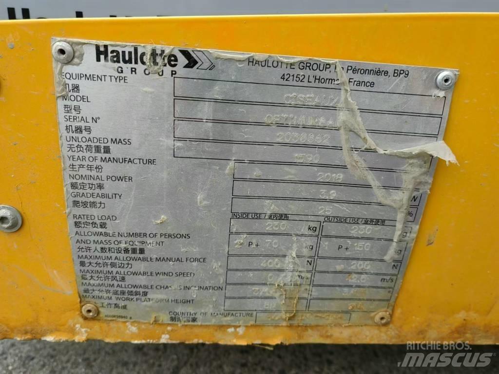 Haulotte OPTIMUM 8 Škarjaste dvižne ploščadi