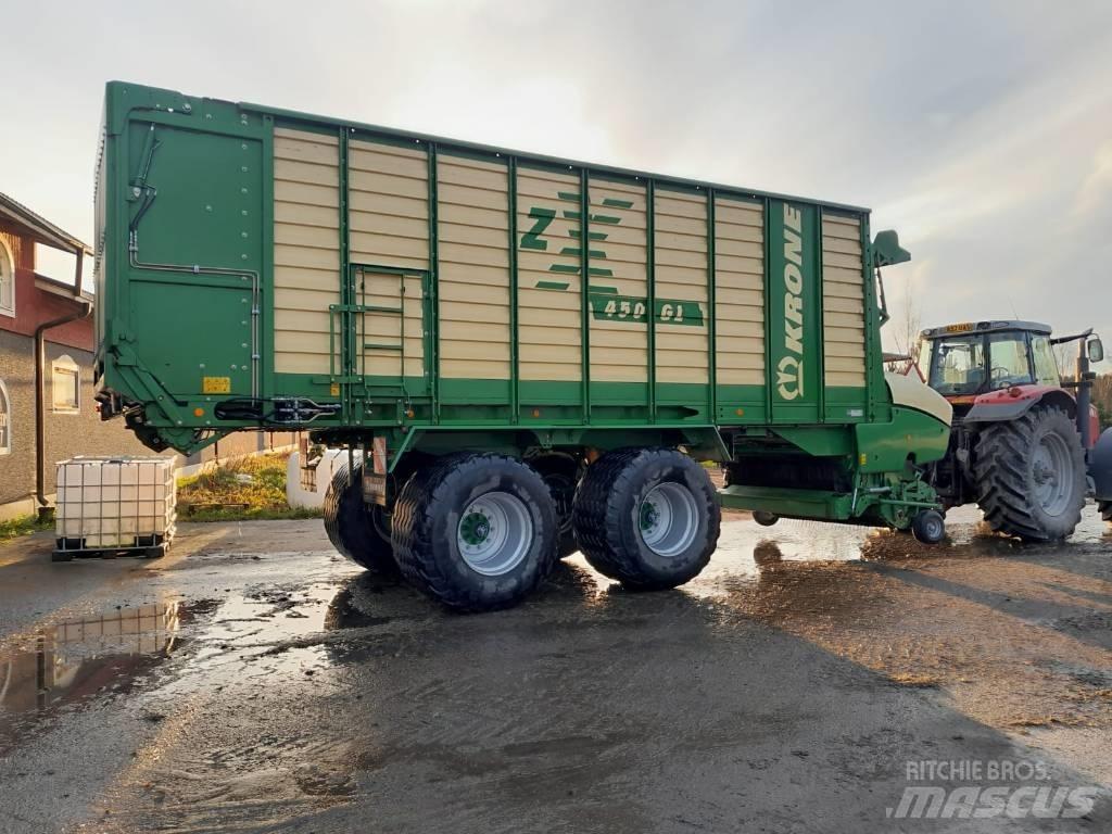 Krone ZX450GL Samonakladalne prikolice