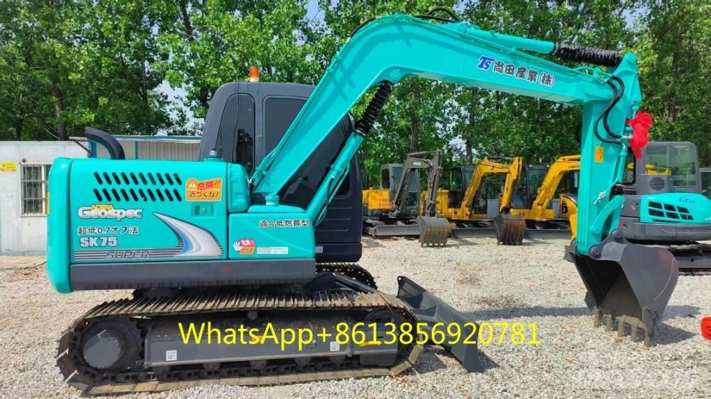 Komatsu SK75 Mini bagri <7t