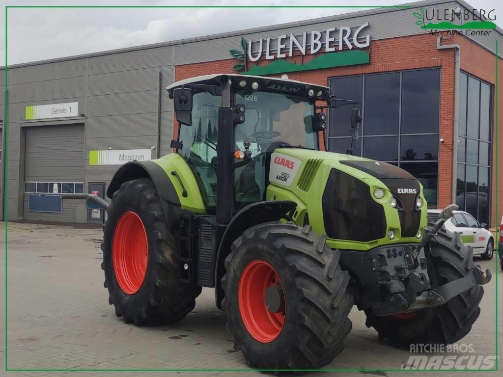 CLAAS Axion 850 Traktorji