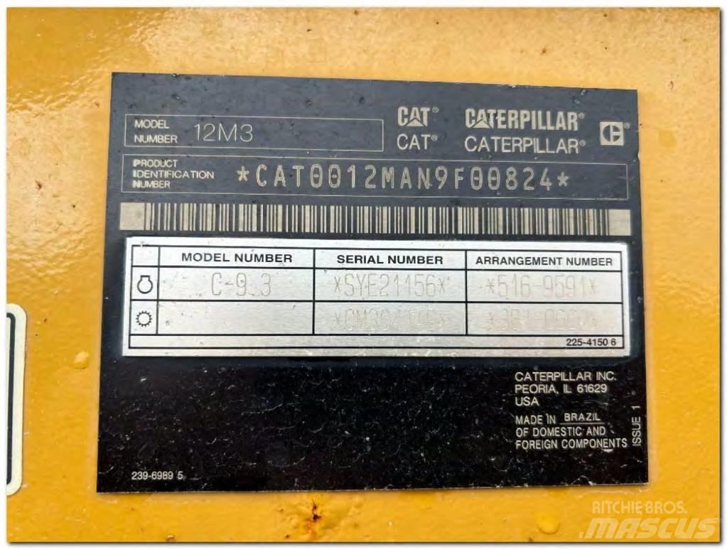 CAT 12 M 3 Grederji