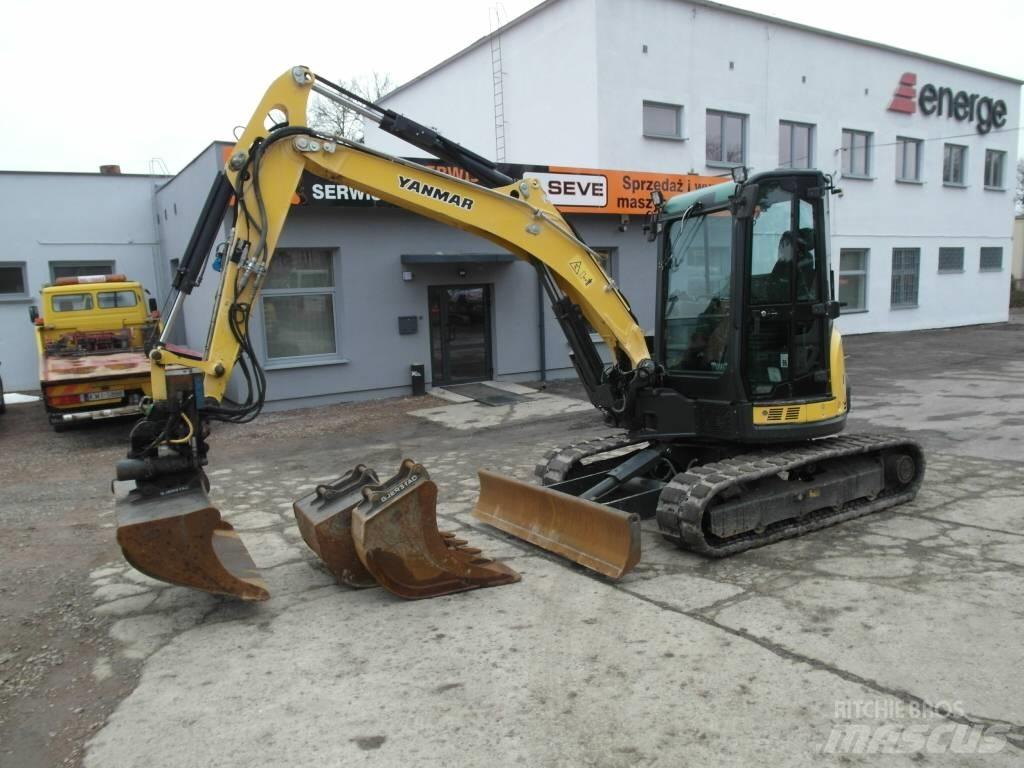 Yanmar Vio 57 U Mini bagri <7t
