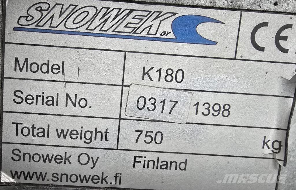 Snowek K180 Drugi stroji za cesto in sneg