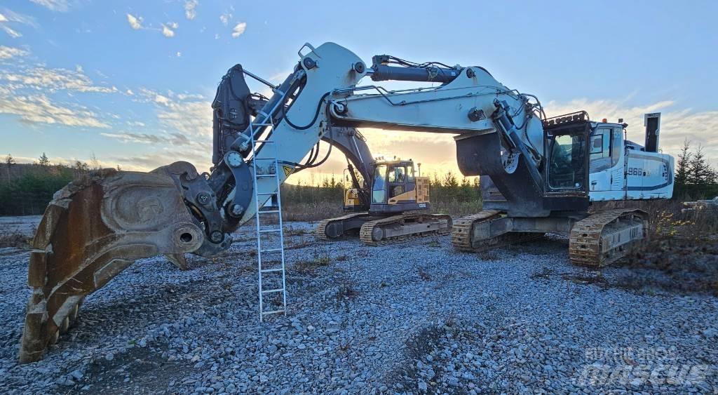 Liebherr R 966 HD Bagri goseničarji