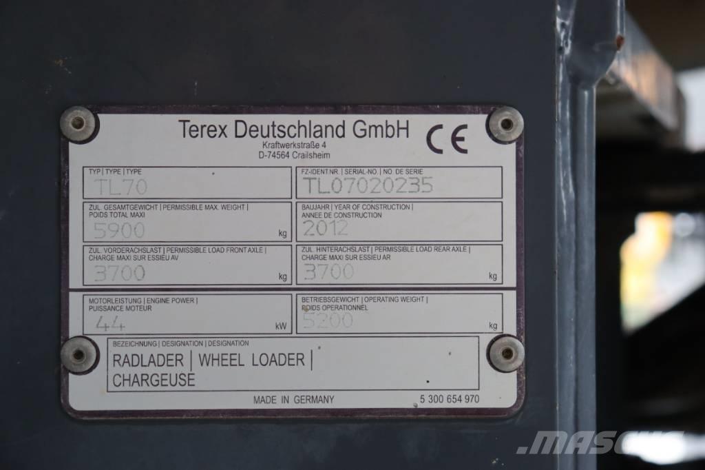 Terex TL 70 Kolesni nakladalci