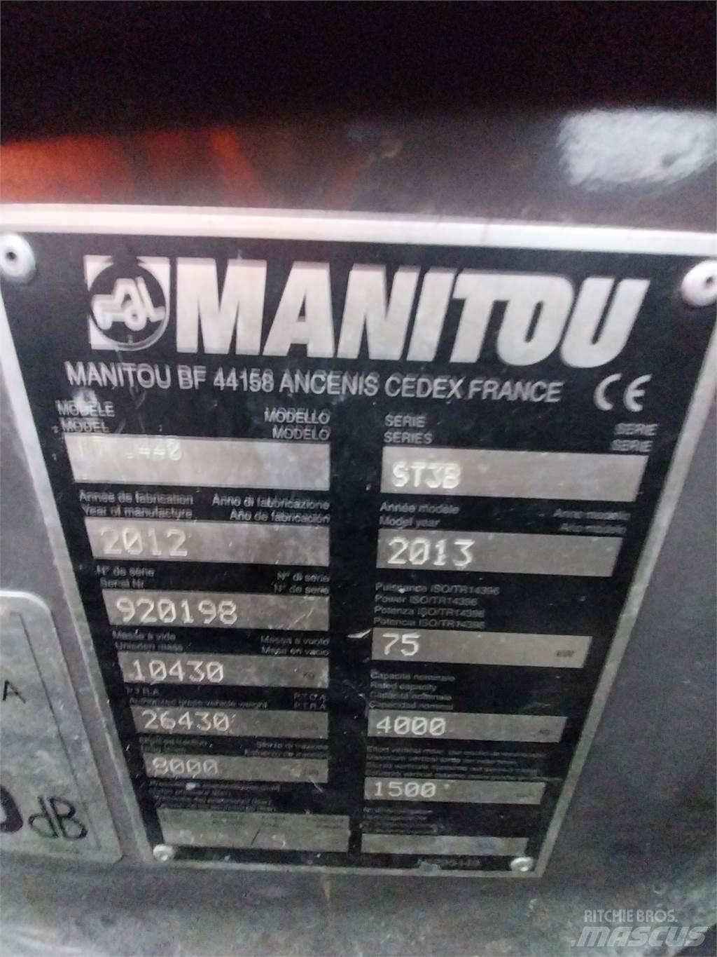 Manitou MT1440 Teleskopski viličarji