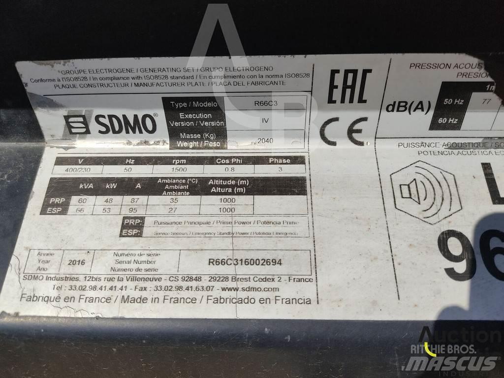 Sdmo R66C3 Dizelski agregati