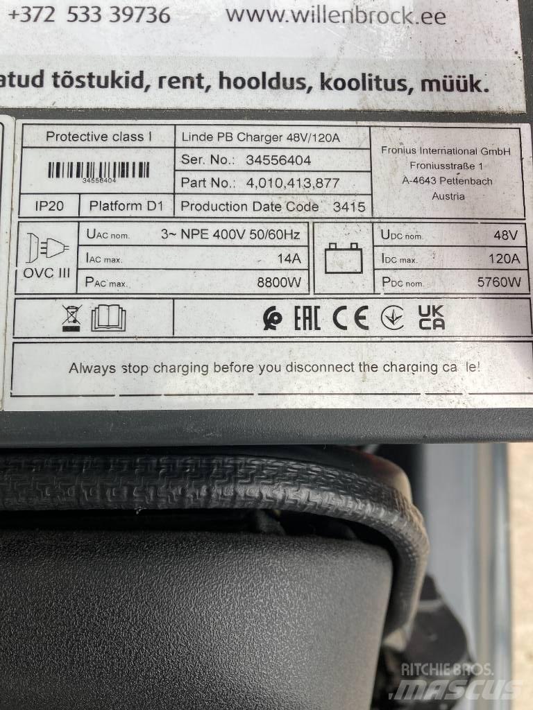 Linde EG20PH/1275-02 Električni viličarji