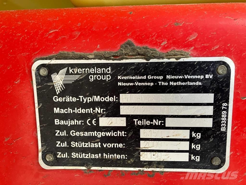 Rau Phoenix B 40 Vlečne škropilnice