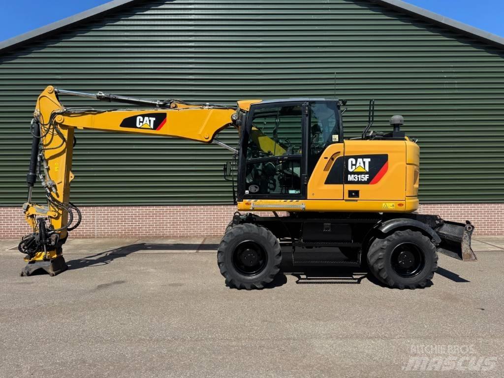 CAT M 315 F Bagri na kolesih