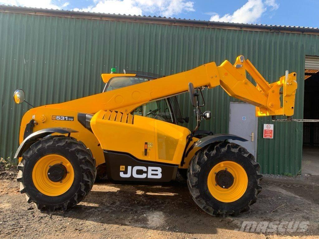 JCB 531-70 Teleskopski viličarji