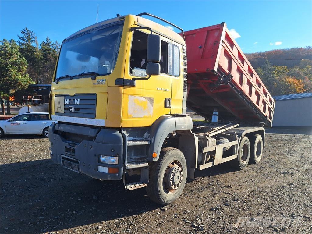 MAN TGA 33.430 6X6 Kiper tovornjaki