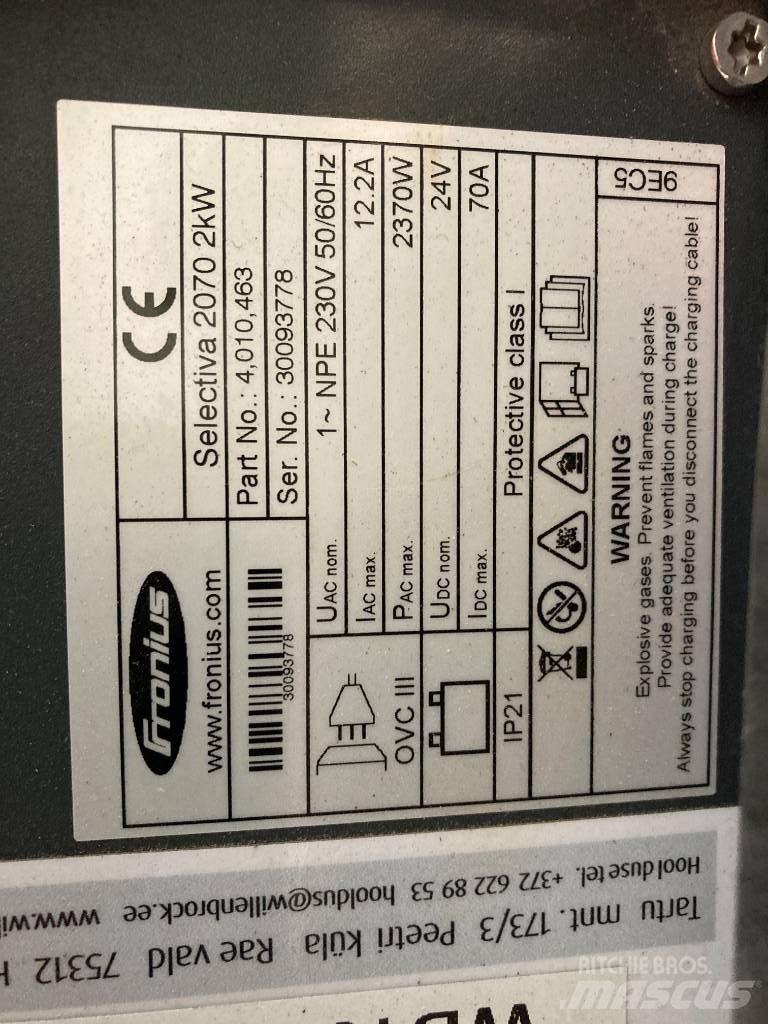 Linde E12/386 Električni viličarji