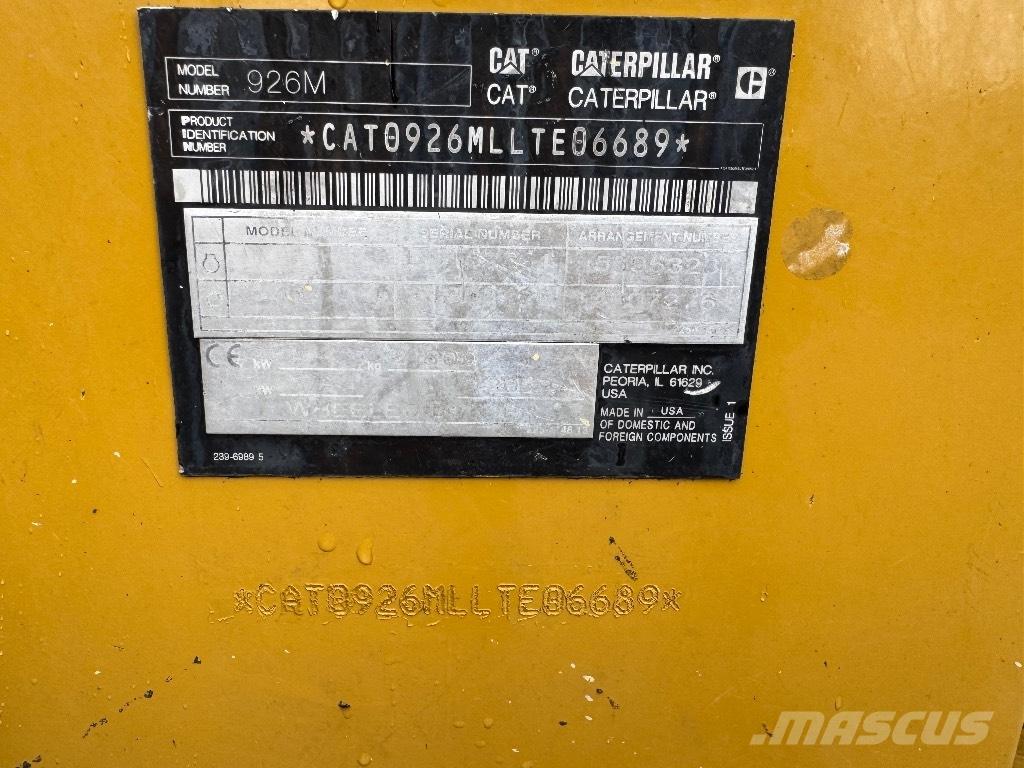 CAT 926 M Kolesni nakladalci