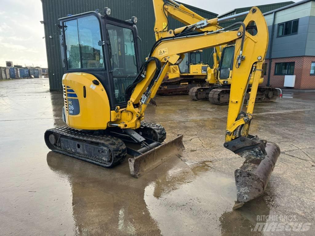 Komatsu PC 26 MR-3 Mini bagri <7t