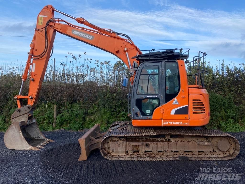 Doosan DX 140 LCR-3 Bagri goseničarji