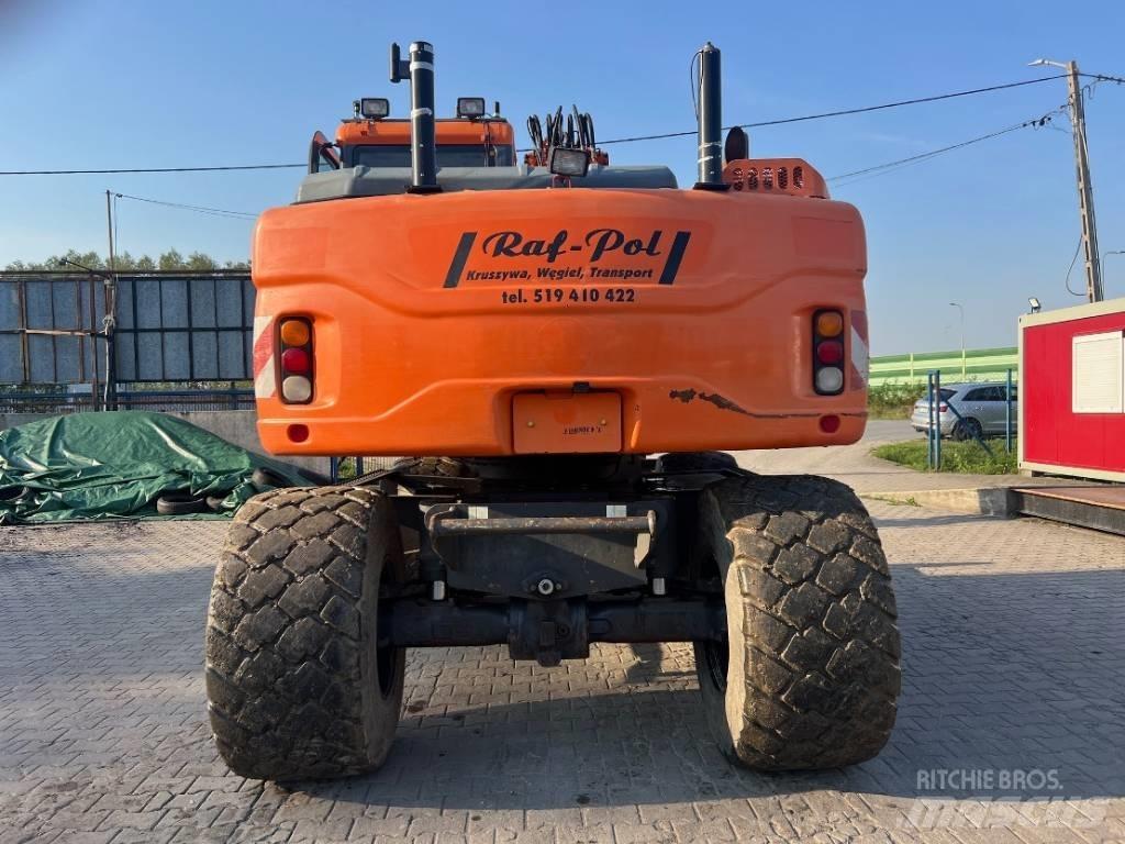 Doosan DX 160 W-3 Bagri na kolesih