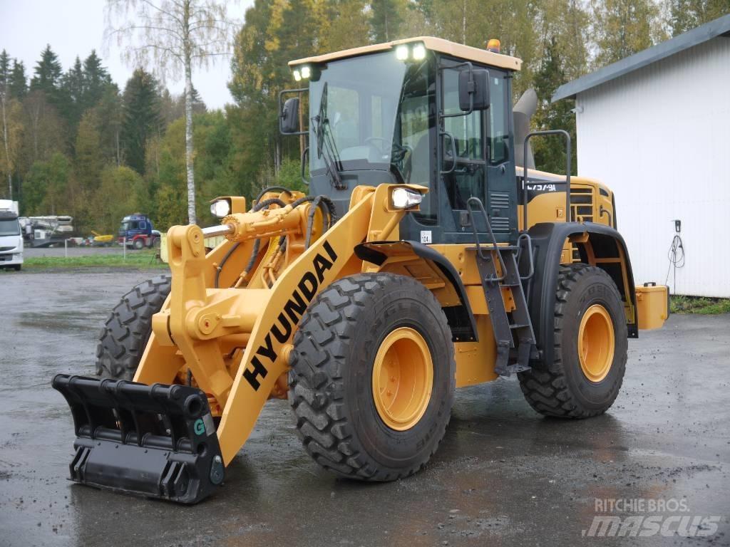 Hyundai HL 757-9A Kolesni nakladalci