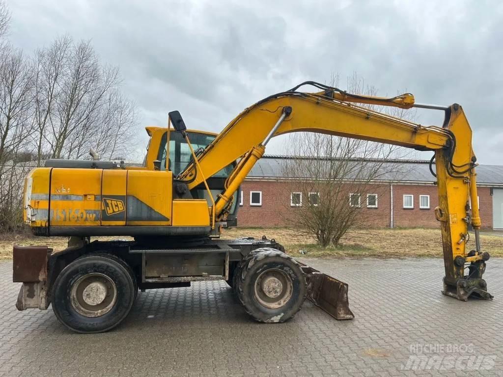 JCB JS 160W Bagri na kolesih