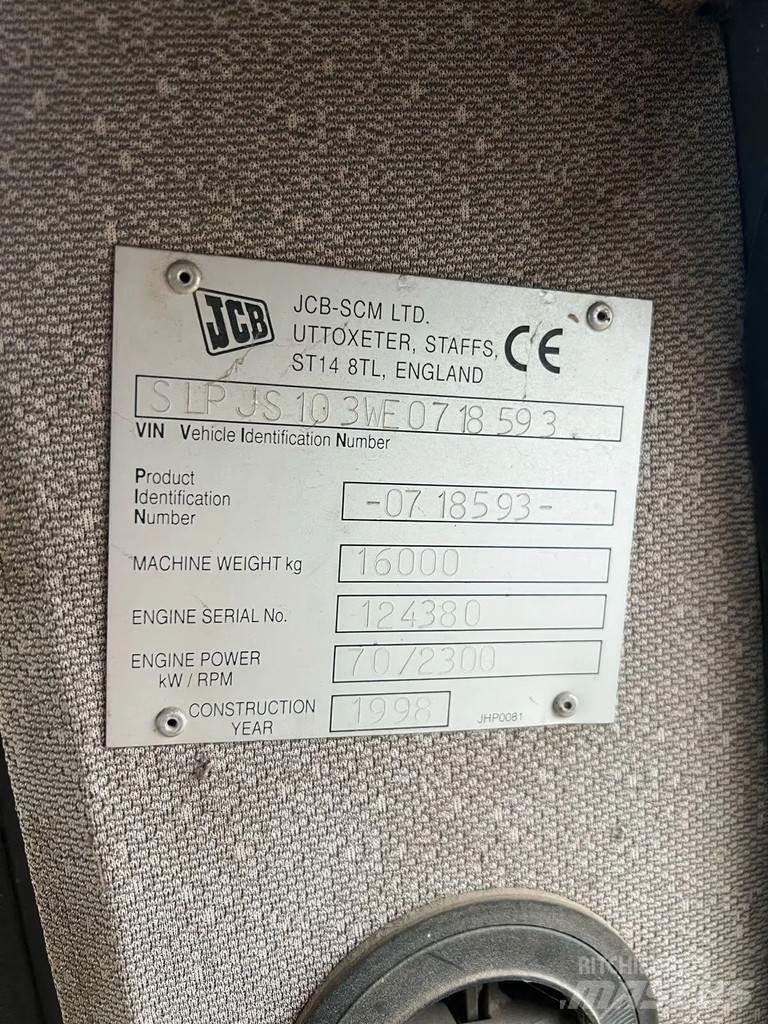 JCB JS 160W Bagri na kolesih
