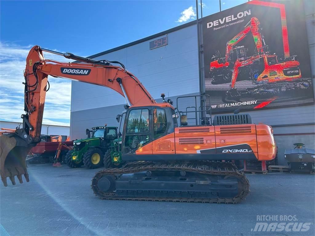 Doosan DX340LC-5 Bagri goseničarji