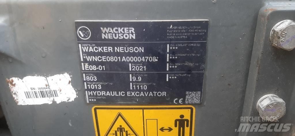 Wacker Neuson 803 Bagri goseničarji
