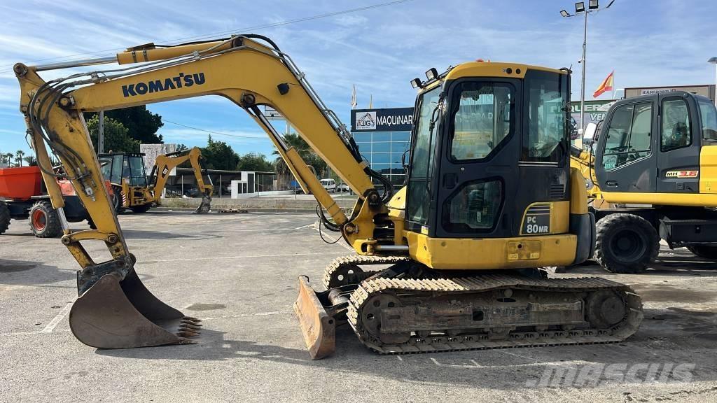 Komatsu PC 80 MR-3 Midi bagri 7t – 12t