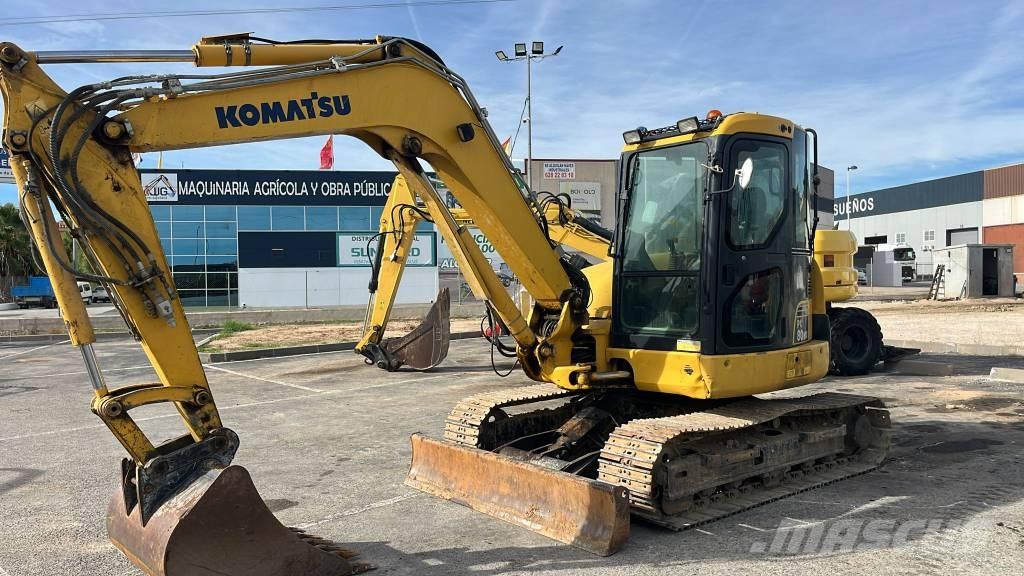 Komatsu PC 80 MR-3 Midi bagri 7t – 12t