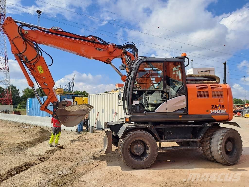 Hitachi ZX140WTB-6 Bagri na kolesih