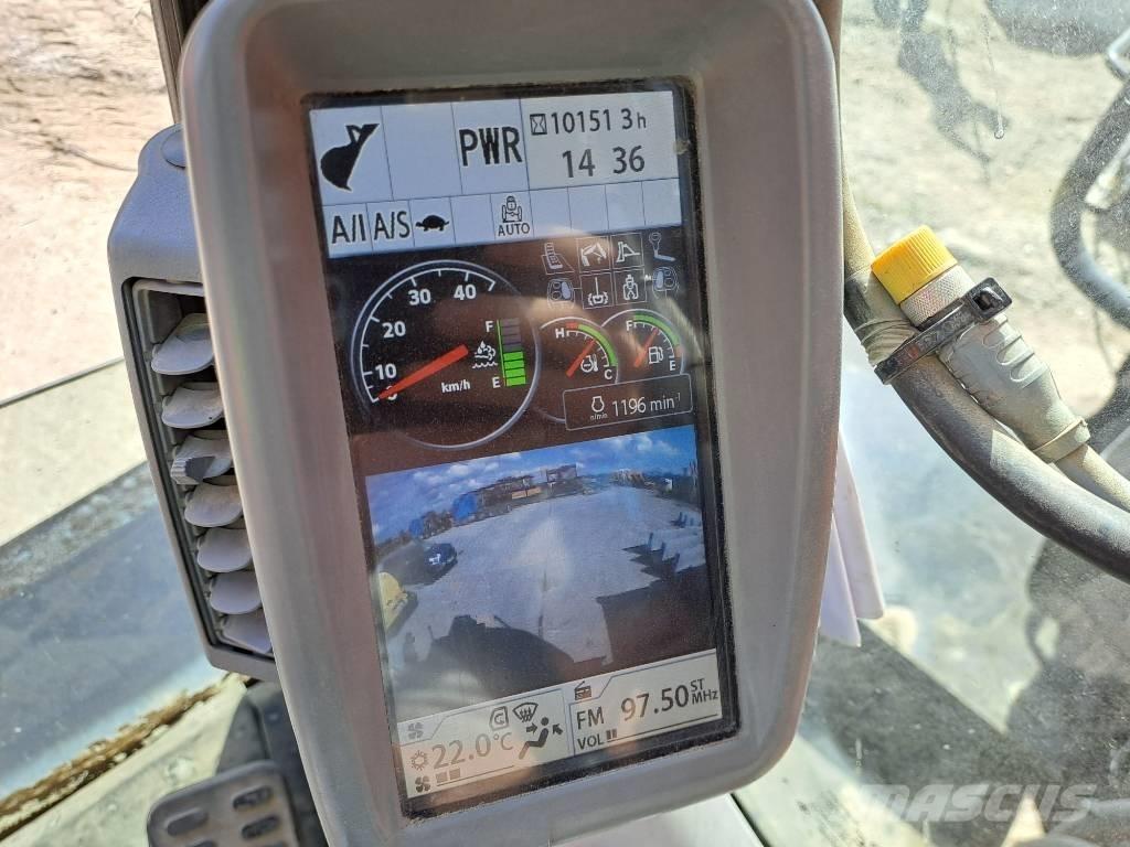 Hitachi ZX140WTB-6 Bagri na kolesih
