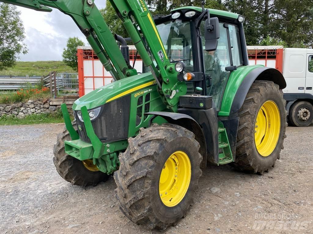 John Deere 6110M Traktorji