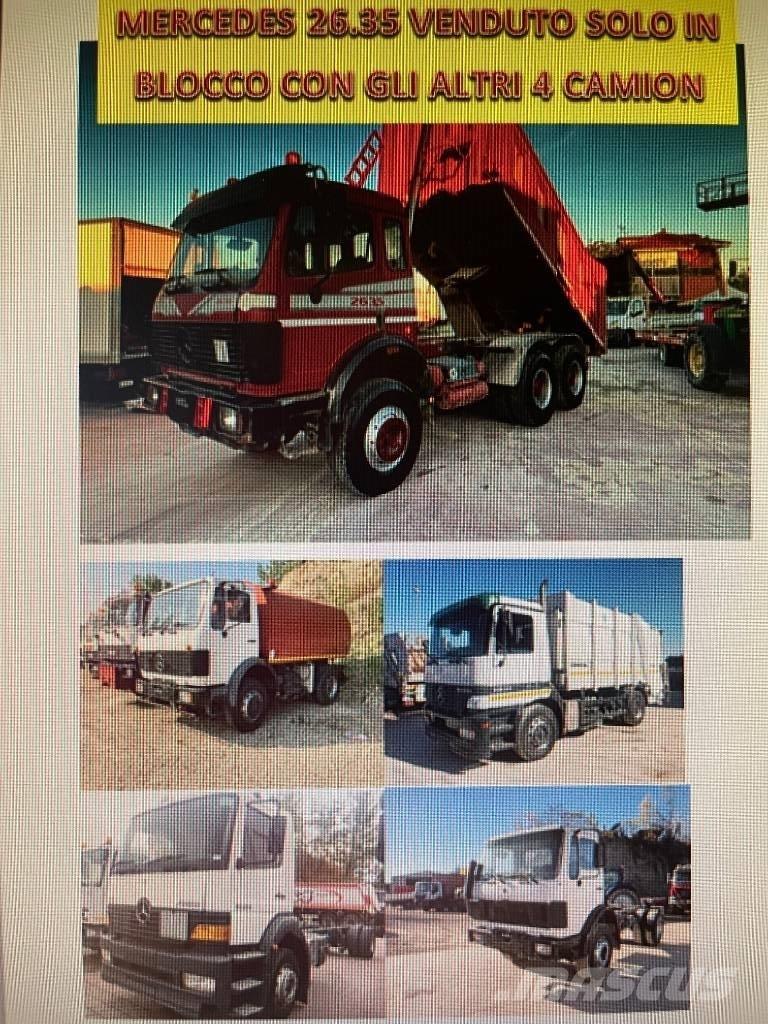 Mercedes-Benz 2635 Kiper tovornjaki