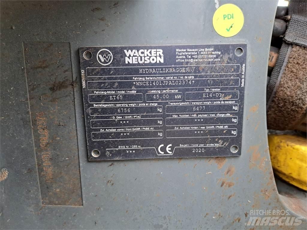 Wacker Neuson ET65 Bagri goseničarji