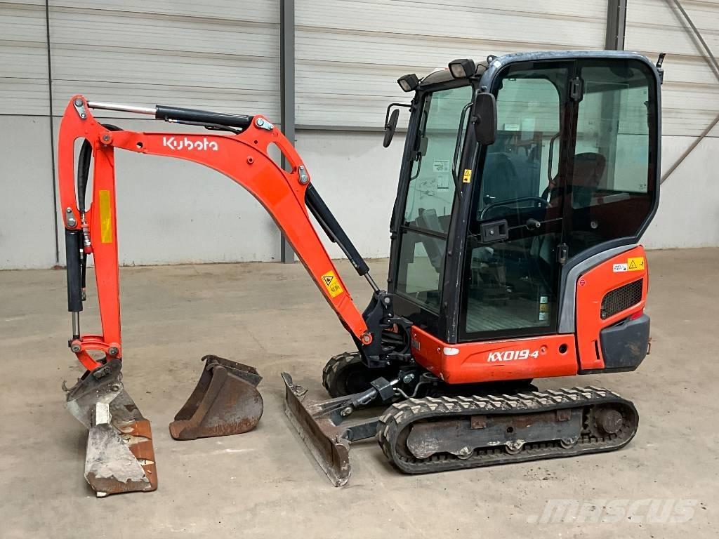 Kubota KX 019-4 Mini bagri <7t