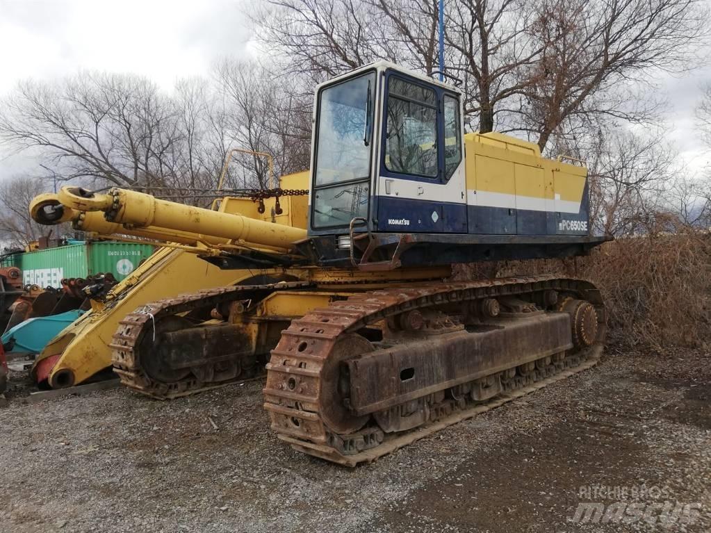 Komatsu PC 650 LC Bagri goseničarji