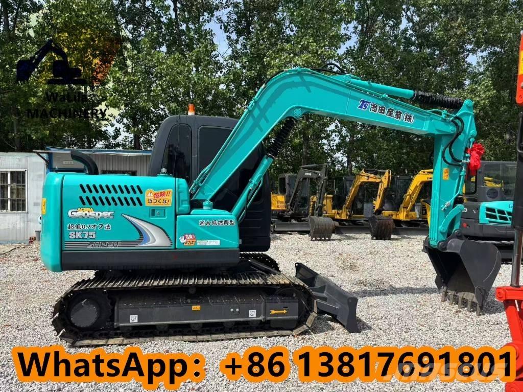 Kobelco SK 75 Bagri goseničarji
