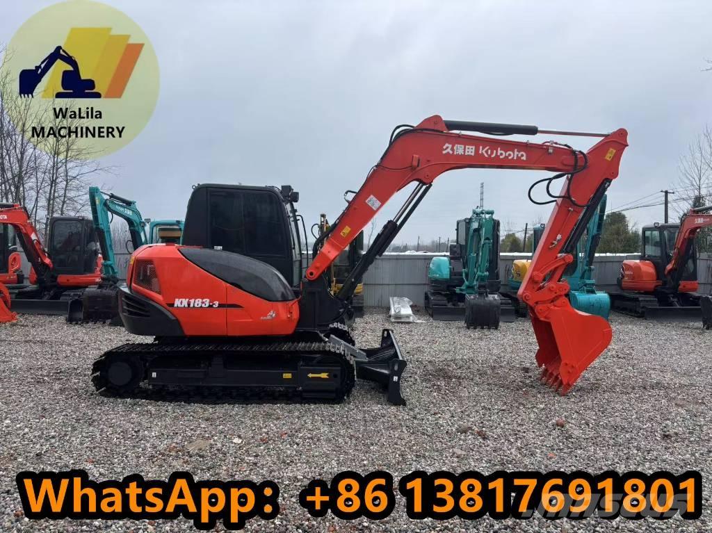 Kubota KX 183 Mini bagri <7t