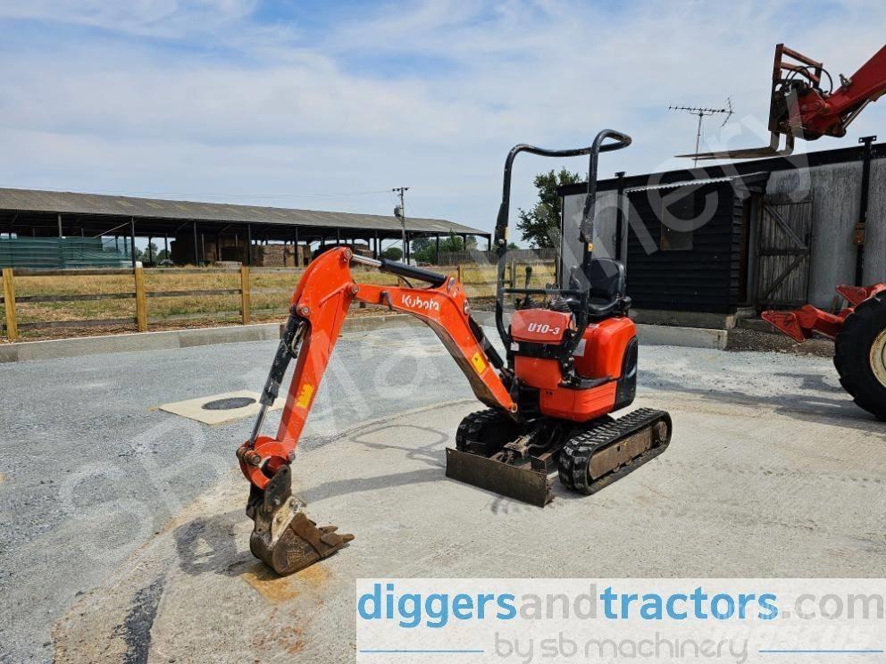 Kubota U 10-3 Mini bagri <7t