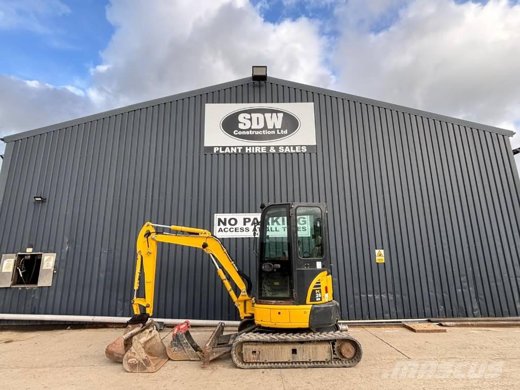 Komatsu PC 26 MR-3 Mini bagri <7t
