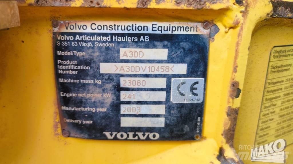 Volvo A 30 D Zglobni demperji